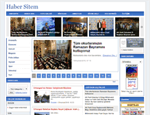 Tablet Screenshot of habersitelerim.com